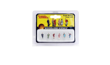 N Scale Woodland Scenics People Walking - MPM Hobbies