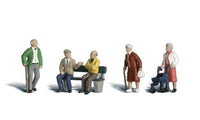 N Scale Woodland Scenics Senior Citizens - MPM Hobbies