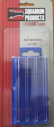 Squadron Tools Drill Bit Set #61-#80 W/Case - MPM Hobbies