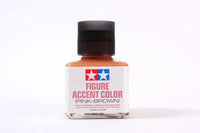 Tamiya Panel Line Accent Color Pink-Brown 40ml - 87201 - MPM Hobbies