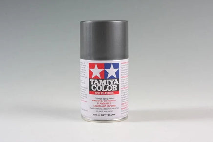 TS-100 Tamiya Lacquer Semi Gloss Bright Gun Metal 100ml Spray Can 85100 - MPM Hobbies
