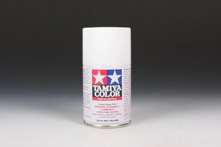 TS-27 Tamiya Lacquer Matte White 100ml Spray Can 85027 - MPM Hobbies