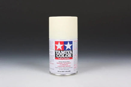 TS-7 Tamiya Lacquer Racing White 100ml Spray Can 85007 - MPM Hobbies