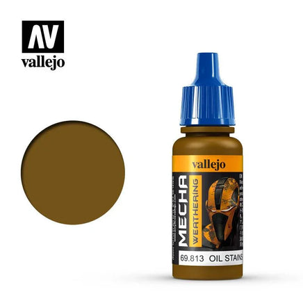 Vallejo Mecha Color Oil Stains (Gloss) 17ml 69813 - MPM Hobbies