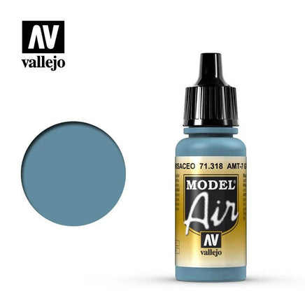 Vallejo Model Air AMT-7 Greyish Blue 17ml 71.318 - MPM Hobbies