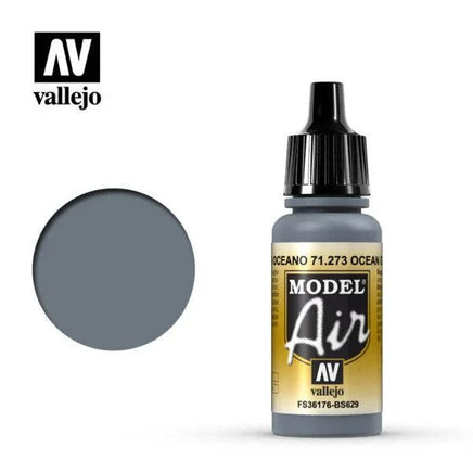 Vallejo Model Air BS629 Ocean Gray 17ml 71.273 - MPM Hobbies