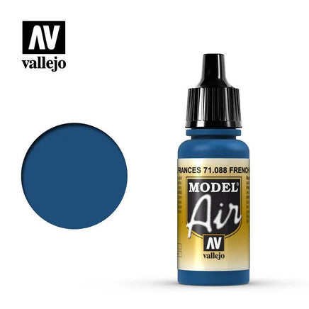 Vallejo Model Air French Blue 17ml 71.088 - MPM Hobbies