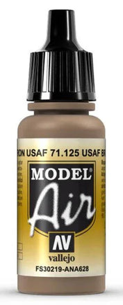 Vallejo Model Air FS30219-ANA628 USAF Brown 17ml 71.125 - MPM Hobbies