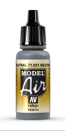 Vallejo Model Air FS36173 Neutral Gray 17ml 71.051 - MPM Hobbies