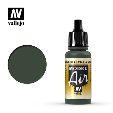 Vallejo Model Air IJA Midouri Green 17ml 71.134 - MPM Hobbies