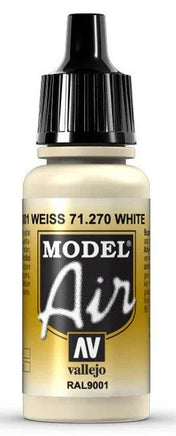 Vallejo Model Air RAL9001 Off-White 17ml 71.270 - MPM Hobbies
