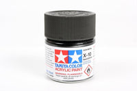 X-10 Tamiya Acrylic Gun Metal 23ml - MPM Hobbies