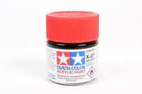 X-27 Tamiya Acrylic Clear Red 23ml - MPM Hobbies