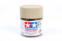 X-31 Tamiya Acrylic Titanium Gold 23ml 81031 - MPM Hobbies