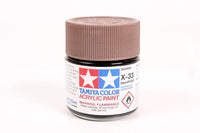X-33 Tamiya Acrylic Bronze 23ml 81033 - MPM Hobbies
