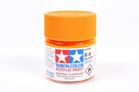 X-6 Tamiya Acrylic Orange 23ml - MPM Hobbies