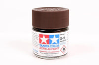 X-9 Tamiya Acrylic Brown 23ml 81009 - MPM Hobbies