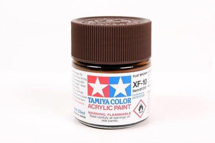XF-10 Tamiya Acrylic Flat Brown 23ml - MPM Hobbies