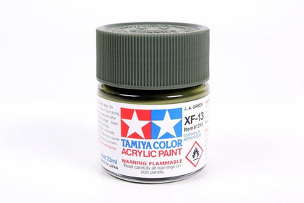 XF-13 Tamiya Acrylic JA Green 23ml - MPM Hobbies