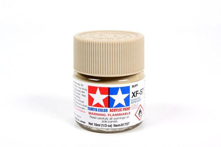 XF-57 Mini Tamiya Acrylic Buff 10ml - MPM Hobbies