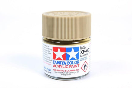 XF-60 Tamiya Acrylic Dark Yellow 23ml 81360 - MPM Hobbies