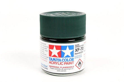 XF-70 Tamiya Acrylic Dark Green 23ml 81370 - MPM Hobbies