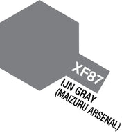 XF-87 Mini Tamiya Acrylic IJN Grey (Maizuru Arsenal) 10ml - MPM Hobbies
