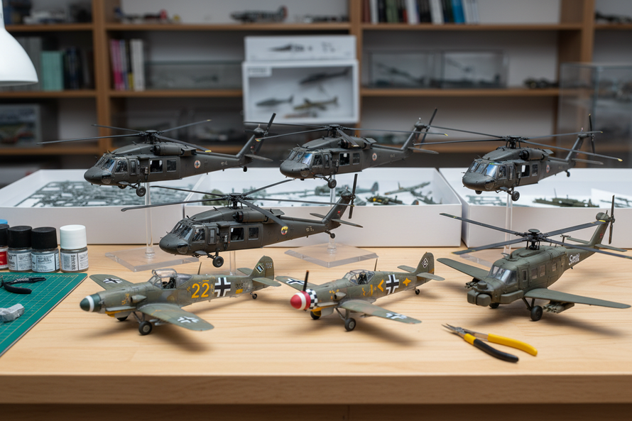 Kits de aviones modelo a escala 1/35
