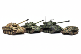 1/35 scale German self-propelled gun models with camouflage, available at MPM Hobbies