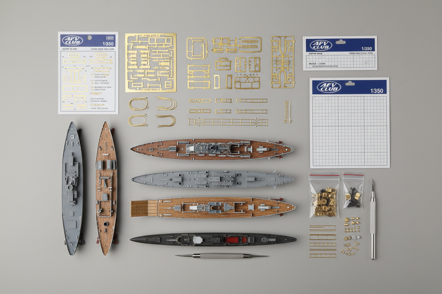 1/350 AFV Ship Accessories