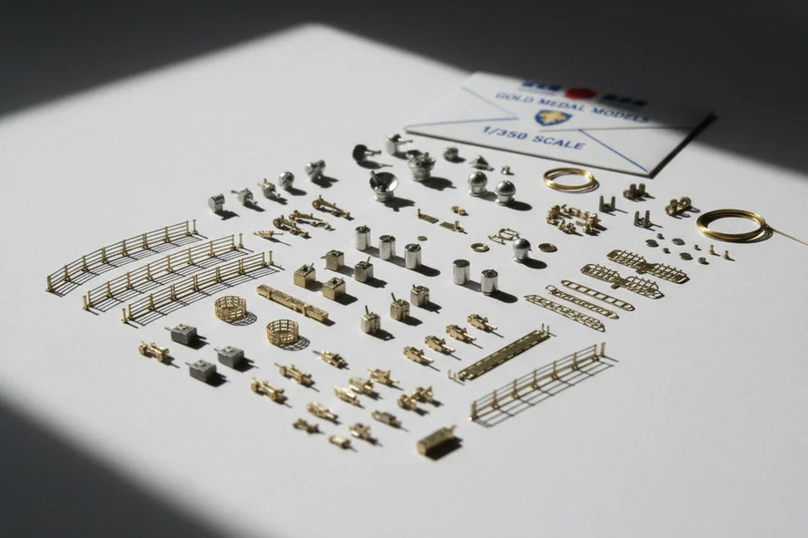 In Stock 1/350 Gold Medal Models Ship Accessories