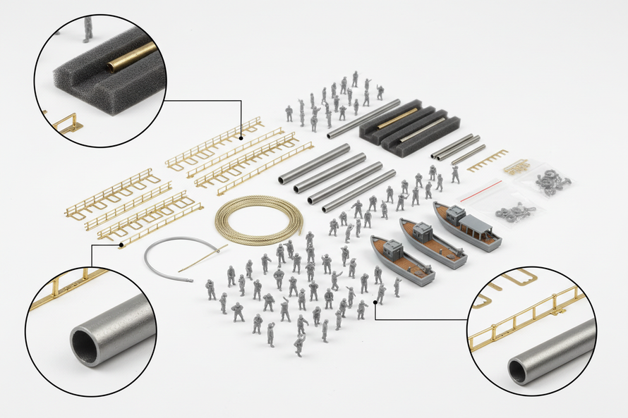 1/350 Tamiya Ship Accessories