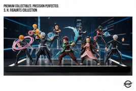 Bandai S.H. Figuarts anime action figures display with dynamic effects, sold by MPM Hobbies