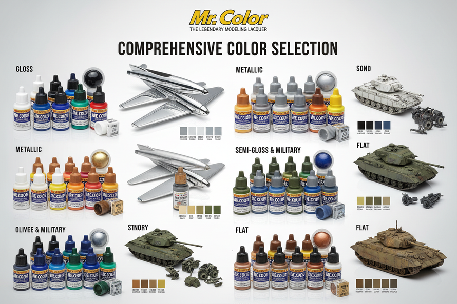 In Stock GSI Creos Mr. Color Paints