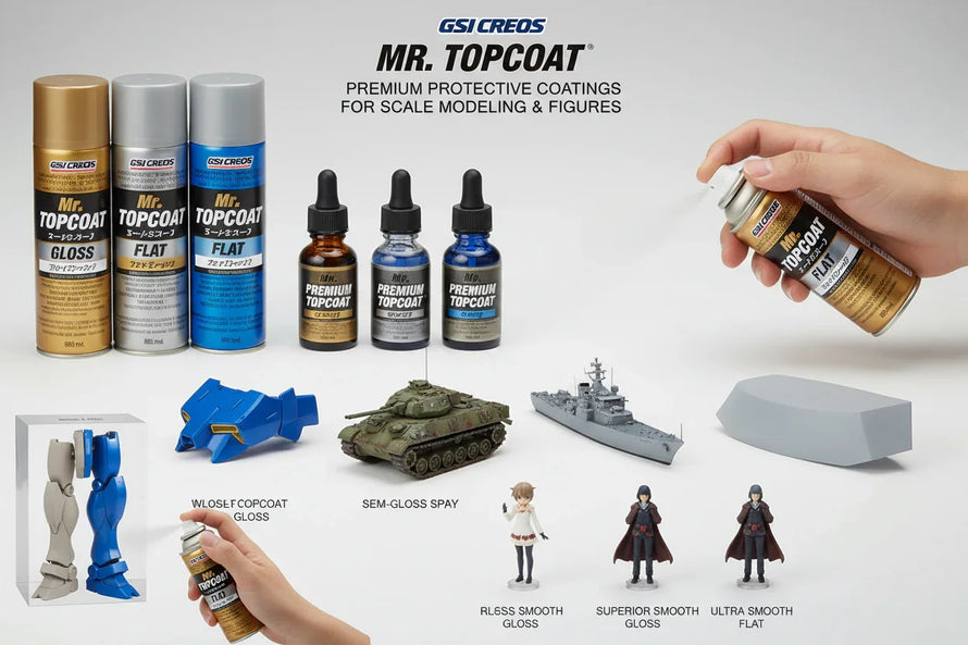 In Stock GSI Creos Mr. Topcoat