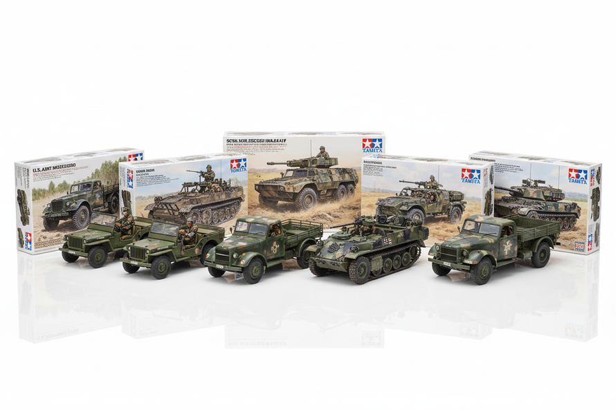 1/35 Tamiya Military Vehicles