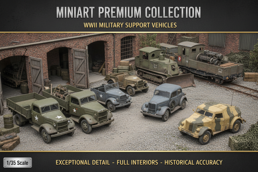 1/35 Mini Art Military Vehicles