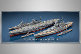 Fujimi premium warship model kits, 1/700 Imperial Japanese ships with detailed museum-quality precision, offered by MPM Hobbies.