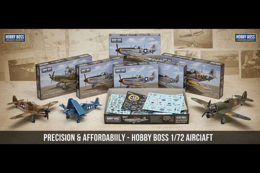 In Stock 1/72 Hobby Boss Prop Aircraft