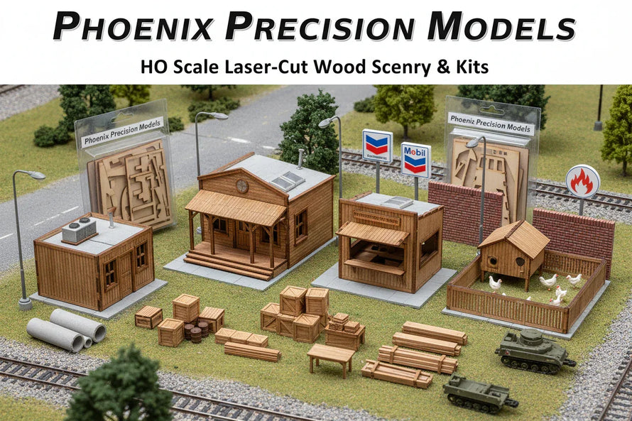 In Stock HO Scale Phoenix Scenery