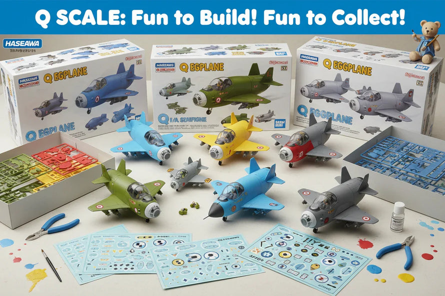 In Stock Q Scale Aircraft