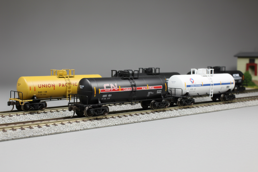 In Stock N Scale Tank Cars