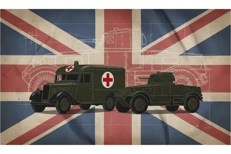 In Stock 1/35 Airfix Military Vehicles