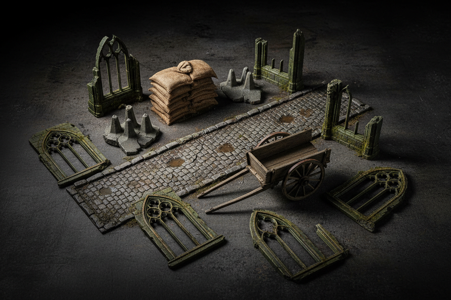 In Stock Diorama Accessories