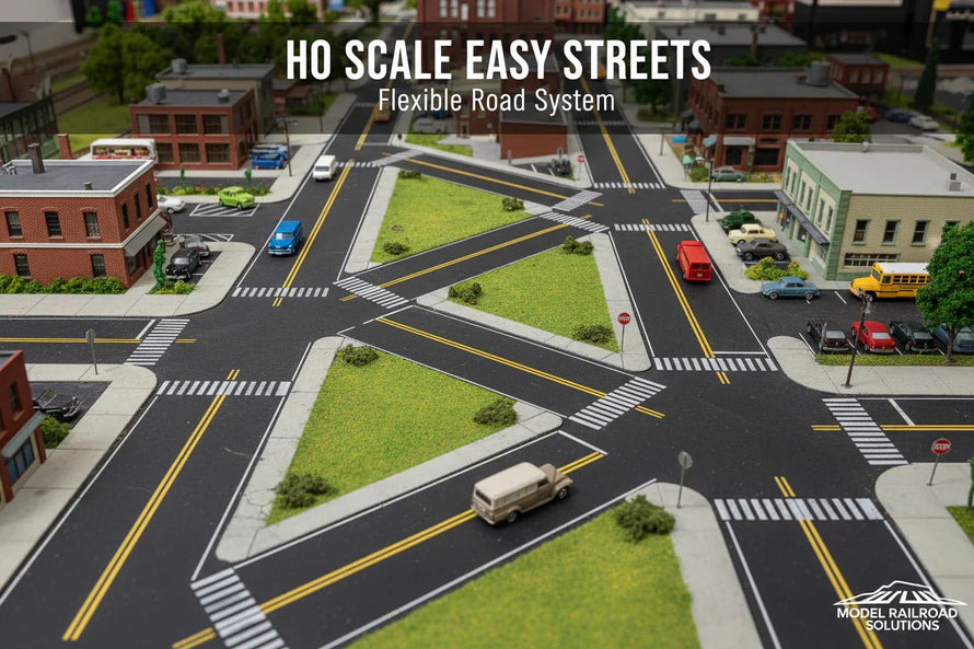 HO Scale Easy Streets Scenery