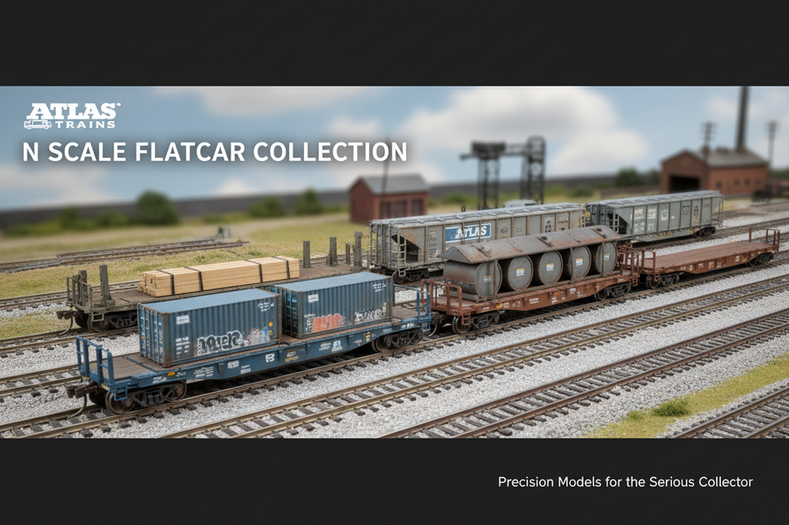 In Stock N Scale Flatcar