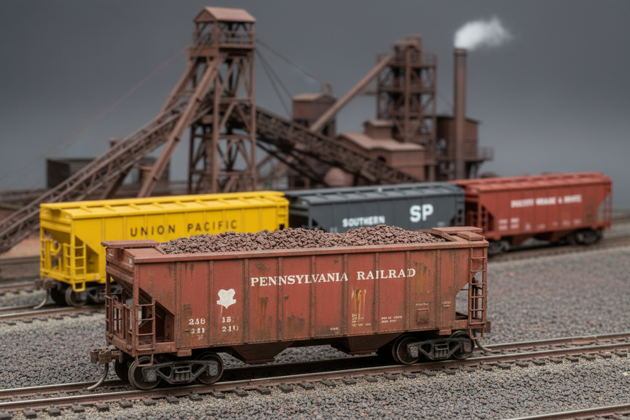 In Stock HO Scale Ore Car