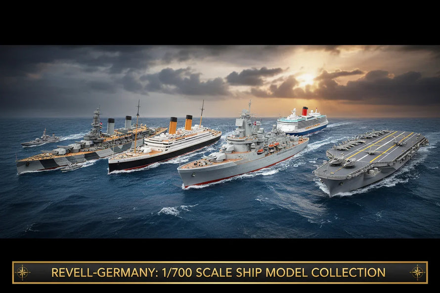 In Stock 1/700 Revell-Germany Model Ships