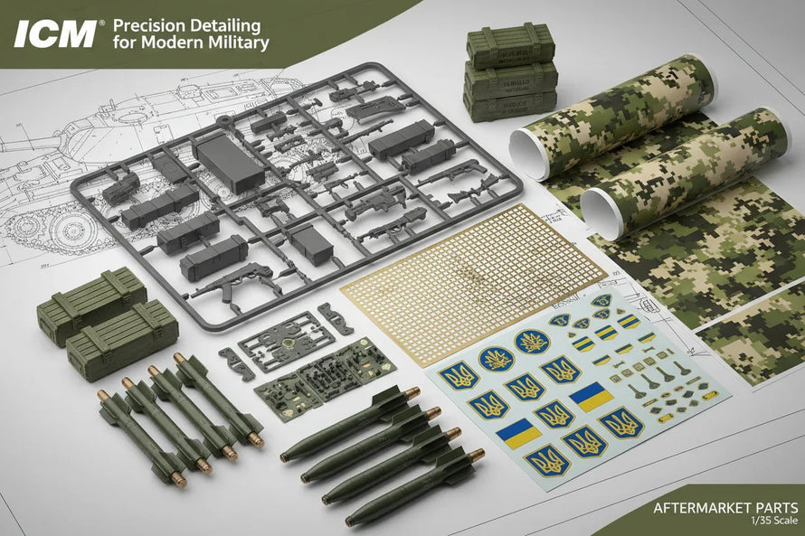 In Stock 1/35 ICM Aftermarket Parts
