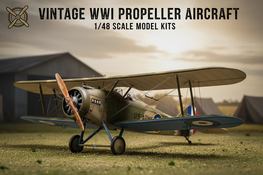In Stock 1/48 Glencoe Prop Aircraft